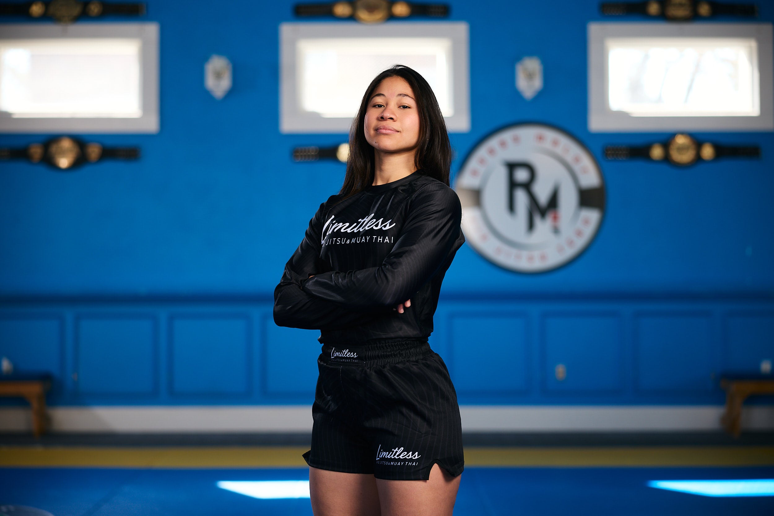 Stealth Unisex Gray & Black Long Sleeve Rashguard