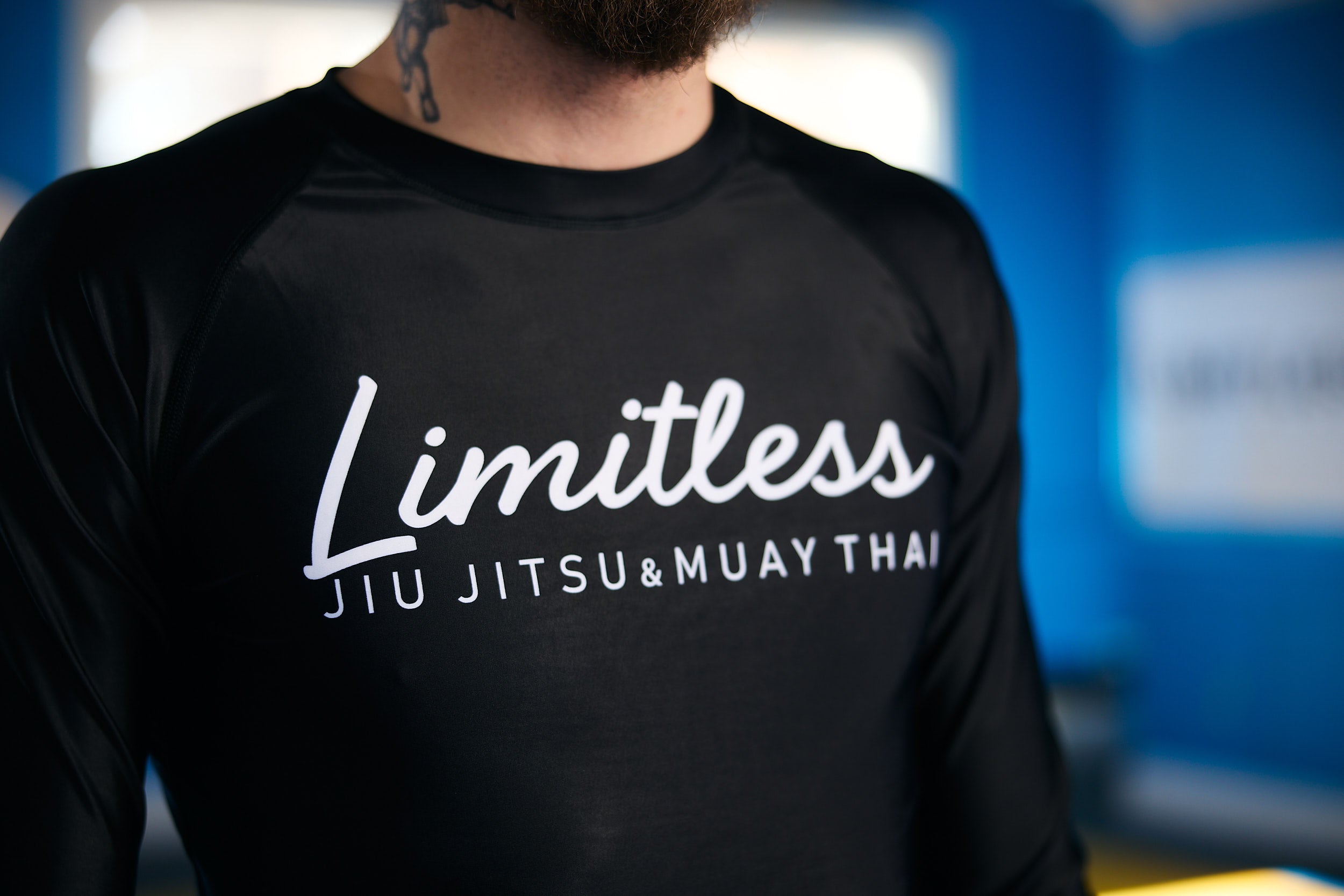 Stealth Unisex Black Long Sleeve Rashguard