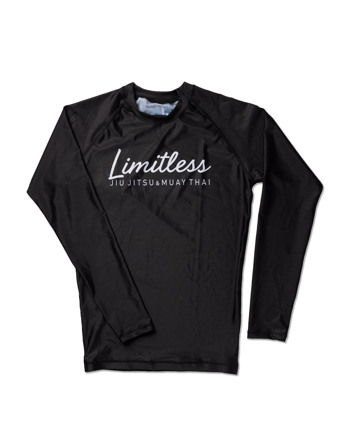 Stealth Unisex Black Long Sleeve Rashguard