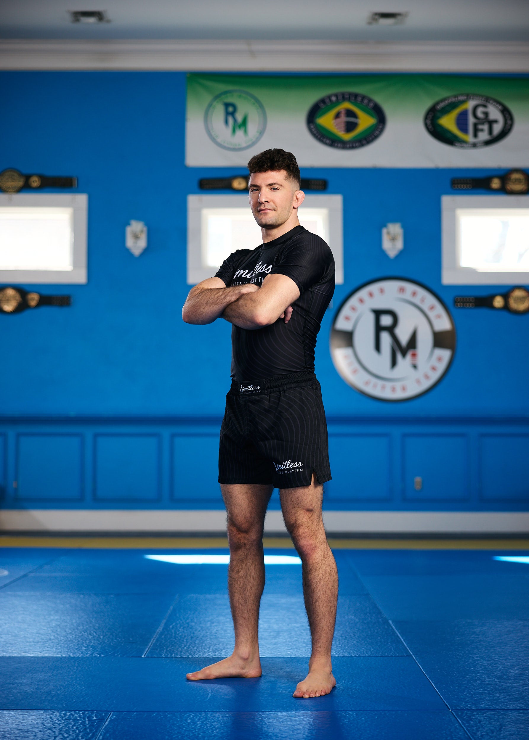 Stealth Unisex Gray & Black Short