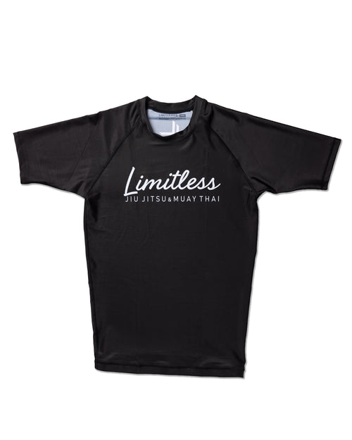 Stealth Unisex Black Short Sleeve Rashguard