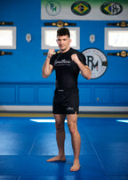 Stealth Unisex Gray & Black Short Sleeve Rashguard