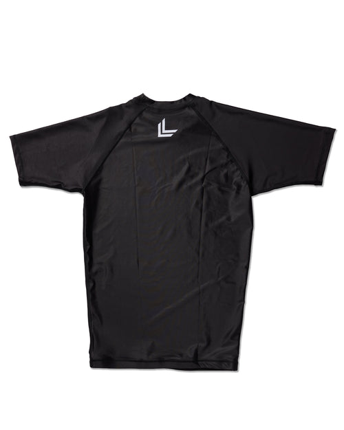 Stealth Unisex Black Short Sleeve Rashguard