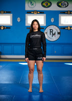 Stealth Unisex Gray & Black Long Sleeve Rashguard