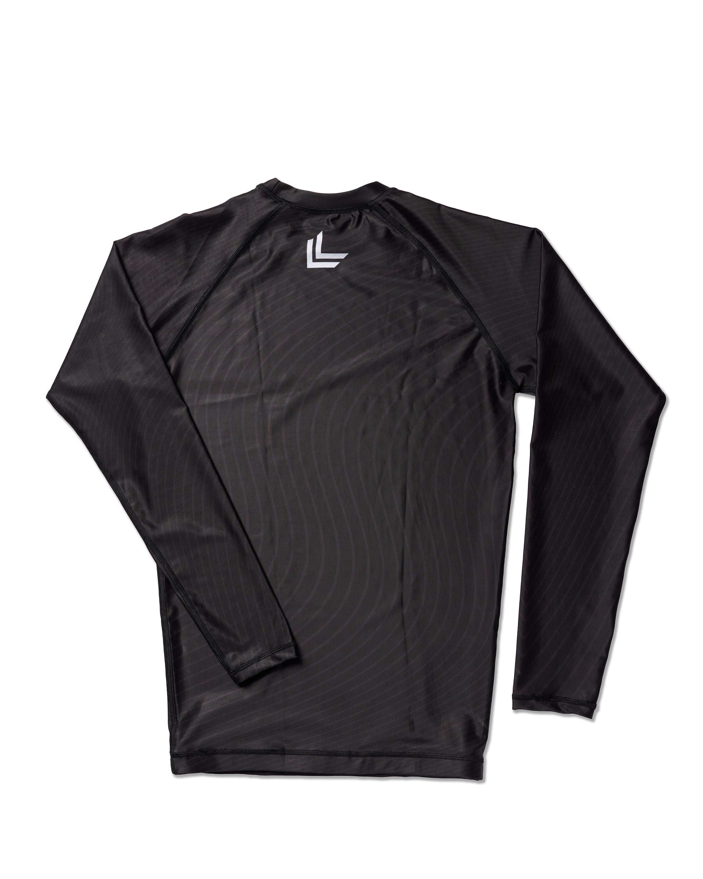 Stealth Unisex Gray & Black Long Sleeve Rashguard