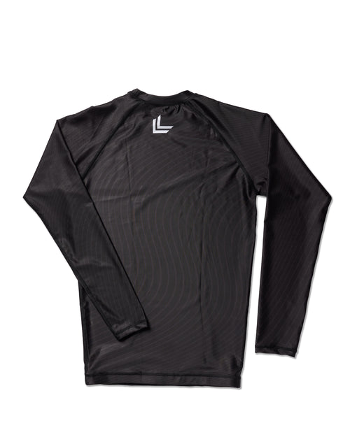 Stealth Unisex Gray & Black Long Sleeve Rashguard
