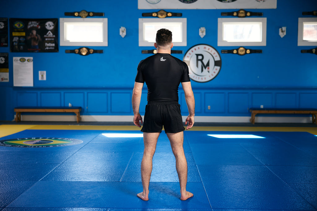 Stealth Unisex Black Short Sleeve Rashguard