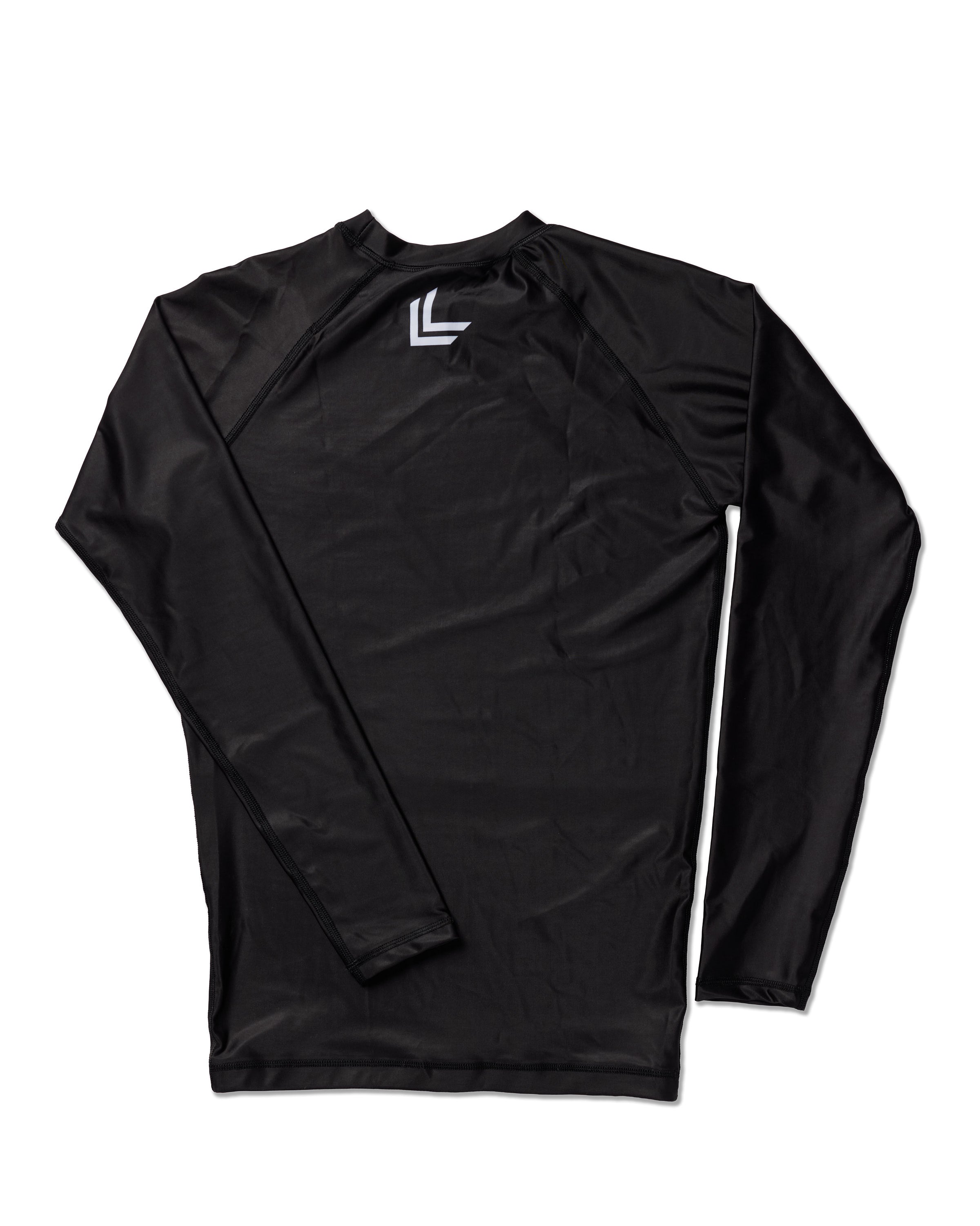 Stealth Unisex Black Long Sleeve Rashguard