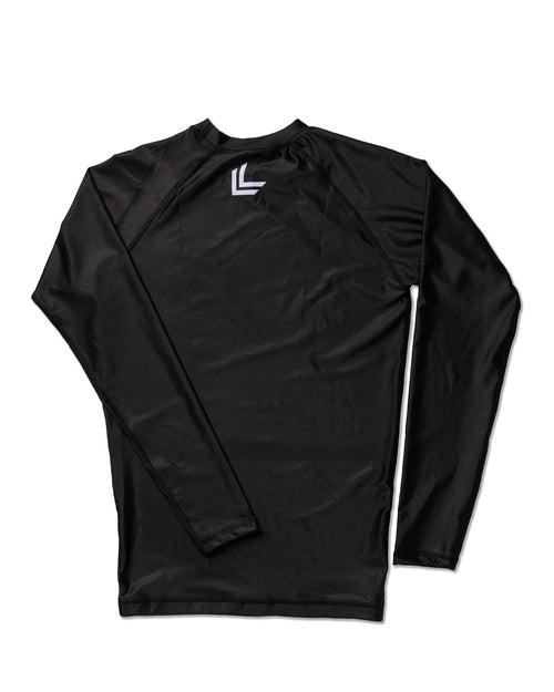 Stealth Unisex Black Long Sleeve Rashguard