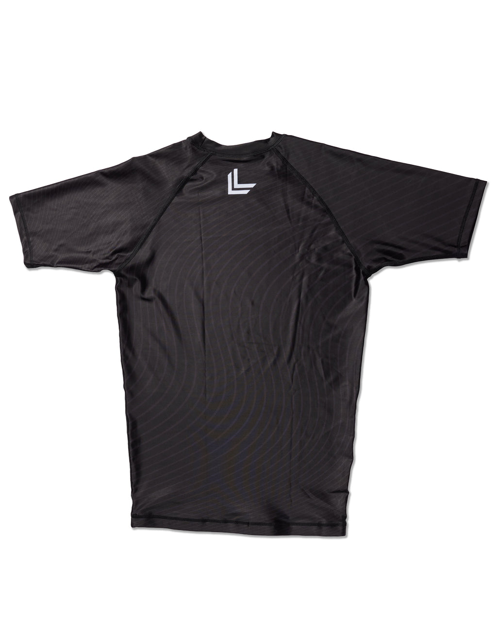 Stealth Unisex Gray & Black Short Sleeve Rashguard