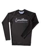 Stealth Unisex Gray & Black Long Sleeve Rashguard